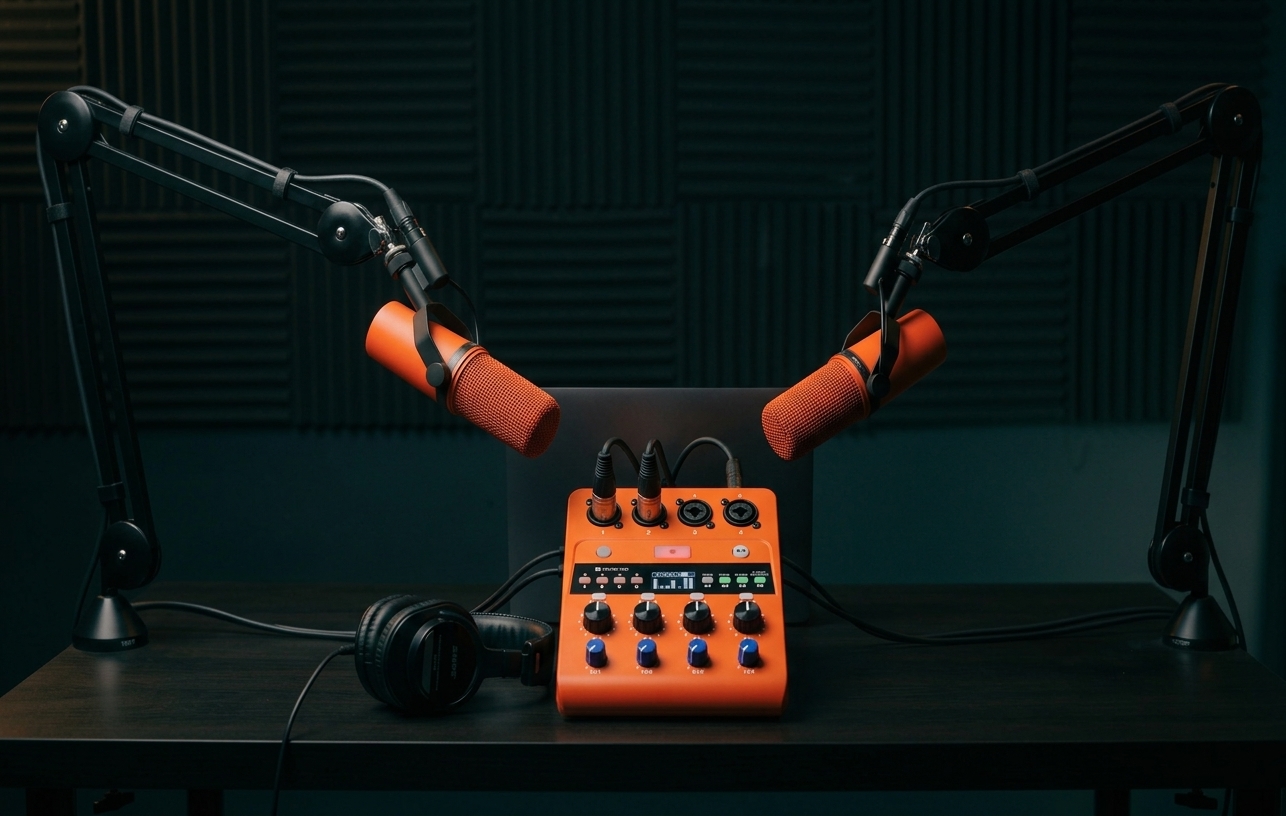 Podcast-Setup für zwei Personen: Drei einfache Lösungen