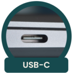 USB4 für die Bildübertragung.