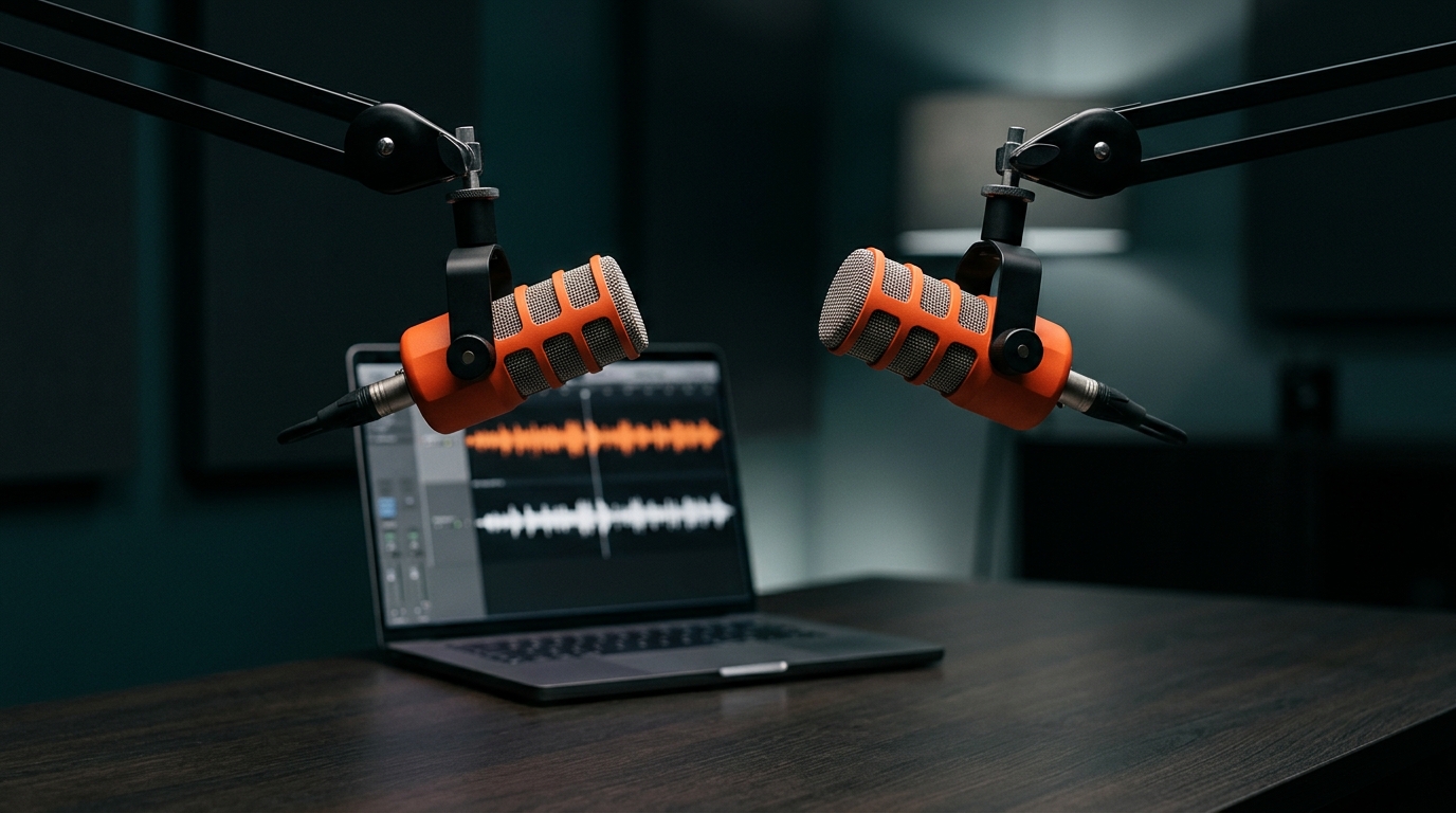 Podcast auf getrennten Tonspuren aufnehmen